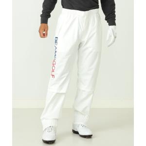 BEAMS GOLF（ビームス ゴルフ） ハーフジップ ニットセーター レッド系