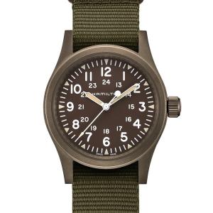 ハミルトンカーキフィールドオート　38mm ハミルトン「カーキ フィールド オート」がよりスポーティに。金属光沢