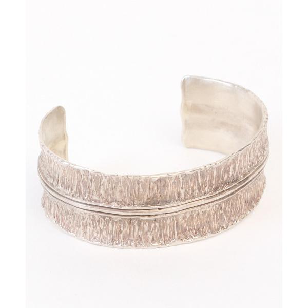 バングル ANTIQUE PETAL WIDE BANGLE by SHAFCA レディース メンズ