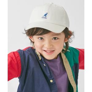 帽子 キャップ キッズ 「KANGOL」Kids Washed Baseball / 「カンゴール」キッズ　ウォッシュド　ベースボールキャップ｜zozo