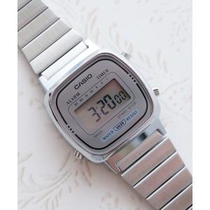 CASIO（カシオ） デジタル腕時計 - シルバー メンズ : ZOZOTOWN Yahoo