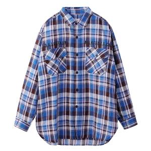 シャツ ブラウス LIGHTWEIGHT PLAID SHIRT