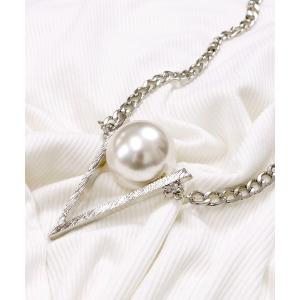 ネックレス ビックトライアングルネックレス メンズ レディース