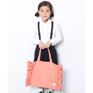 トートバッグ バッグ キッズ フリルレッスンバッグ