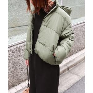 ダウン ダウンジャケット マイクロタフタ中綿フェイクダウンジャケット ブルゾン