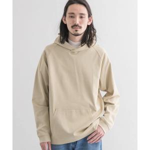 パーカー 40/2シルケットポンチルーズプルオーバーパーカー