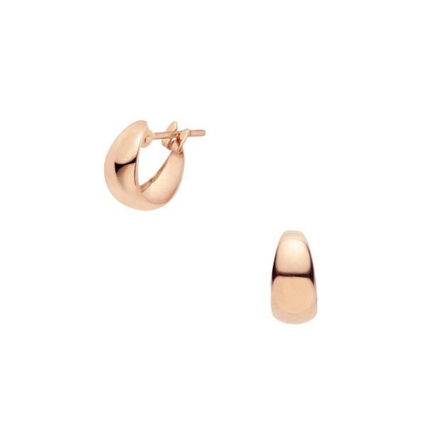 ピアス K18ピンクゴールド ミニ フープピアス(小） レディース