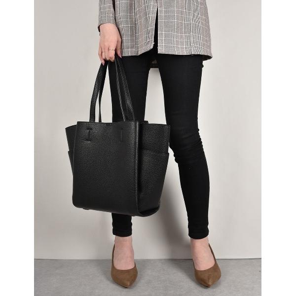 トートバッグ 収納いっぱいA4トート レディース