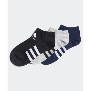 靴下 ローソックス 3足組 [Low Socks 3 Pairs] アディダス（キッズ/子供用）