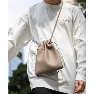 ショルダーバッグ レザータッチ2WAYミニショルダーバッグ/869697 メンズ