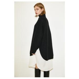 ニット セーター ROUND HEM セーター レディース