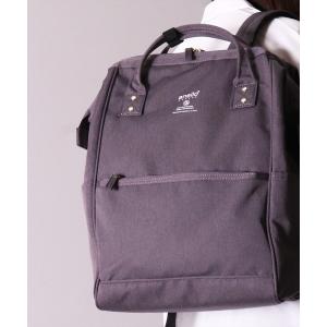 デイバック リュック (LF)「anello」がばっと開く 口金 バックパック(レギュラーサイズ) レディース メンズ