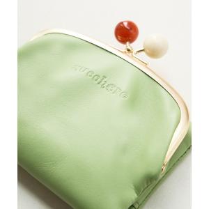 財布 zucchero ズッケロ 折財布 二つ折り ミニ財布 日本製 がま口 レディース 本革 コンパクト 人気 58058 レディース