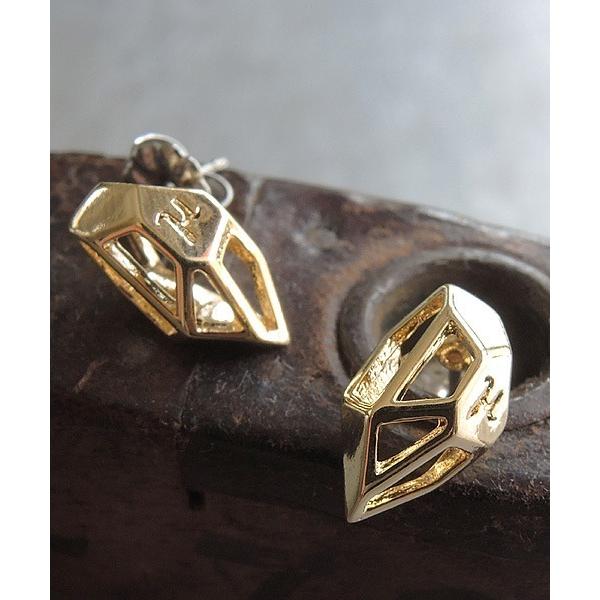 ピアス 「SCALA/スカラ」STONEフレームピアス レディース