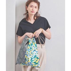 トートバッグ バッグ ＜manipuri（マニプリ）＞プリント コンビ トートバッグ