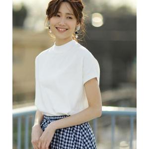tシャツ 「復刻・WEB限定カラー」USAコットンハイネックTシャツ#(モックネック) レディース