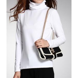 インナーシャツ 肌着 タートルネック裏起毛インナー レディース