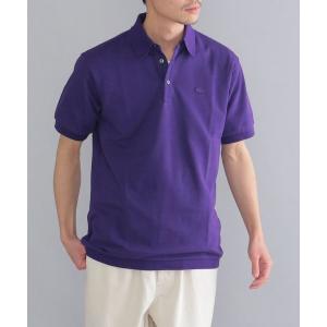 ラコステ ポロシャツ 半袖 「SHIPS別注」LACOSTE: クラシック ニットリブ ポロシャツ メンズ