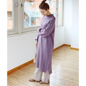 ワンピース ハイネックバルーン袖ニットワンピース｜ZOZOTOWN Yahoo!店