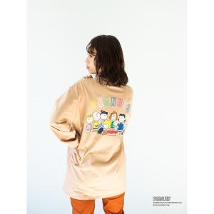 tシャツ Tシャツ 【Snoopy】FRIENDSプリントロングTシャツ＊