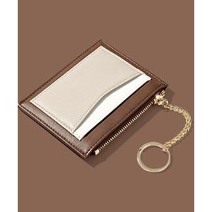カードケース レディース コイン収納付きマルチカラーカードケース
