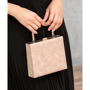 バッグ ハンドバッグ ハンドル付きスクエアパーティーバッグ