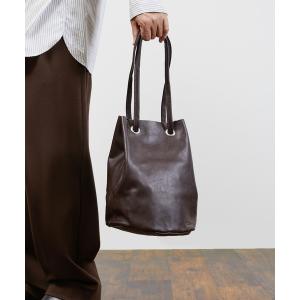 トートバッグ BICASH ビカーシ / レザーミニバッグ エコバッグ 巾着バッグ / B847 レディース メンズ