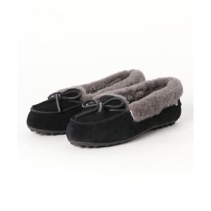 シューズ モカシン デッキシューズ UGG SOLANA LOAFER (BLACK) レディース