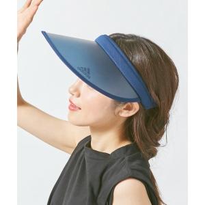 サンバイザー 「adidas」ADW  3STBOS PRINT CLIPVISOR レディース