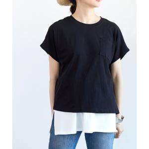 tシャツ Tシャツ 胸ポケット付きシンプルTシャツ