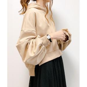 パーカー ファッションインフルエンサー Aiko Inter Factory ボリューム袖パーカー Zozotown 通販 Paypayモール