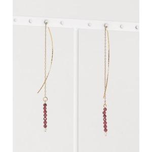 SIENA ROSE（シエナロゼ） ピアス ロングチェーン・アメリカンピアス