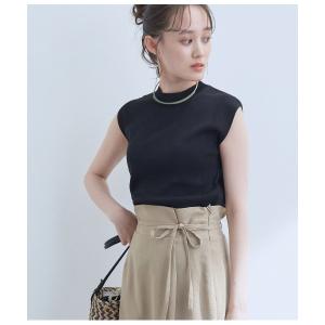 ニット 美人スリーブ総針プルオーバー