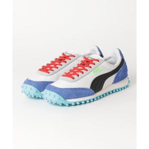 スニーカー PUMA プーマ FAST RIDER RIDEON ファストライダー ライドオン 372837 01PUMA WHITE-DAZZLIN