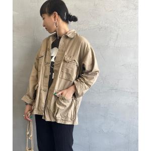 ジャケット ミリタリージャケット  ミリタリー BDUビッグシャツジャケット