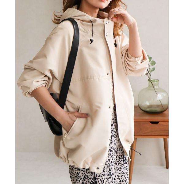 マウンテンパーカー ウインドブレーカー ラグランスリーブバックテールミリタリーオーバーサイズブルゾン...