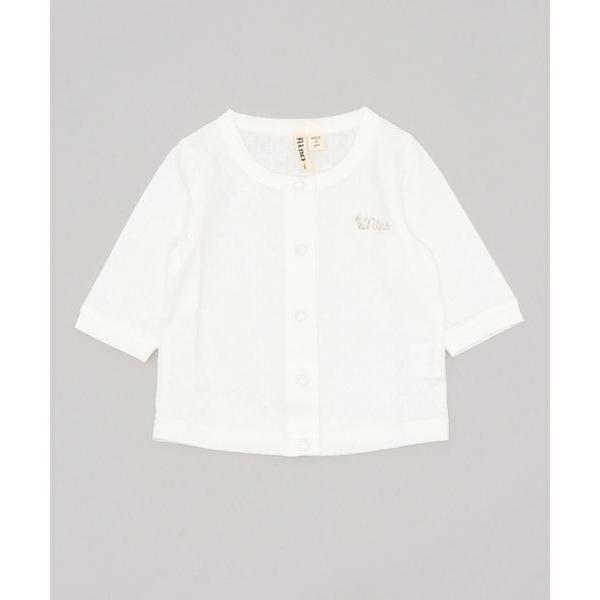 カーディガン  「80-120」ドビー天竺カーディガン キッズ 子供服 女の子