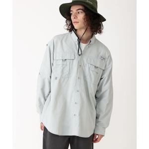 シャツ UVカット ベンチレーション Columbia／バハマ II ロングスリーブシャツ／コロンビア メンズ レディース
