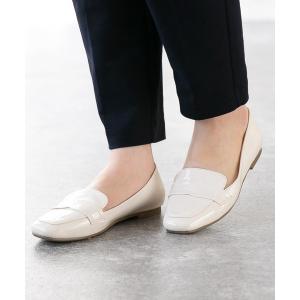 ローファー 晴雨兼用 レインフラットシューズ 簡易防水