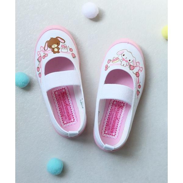 スリッポン (上履き)SANRIO シュガーバニーズ S01 キッズ 子供 女の子