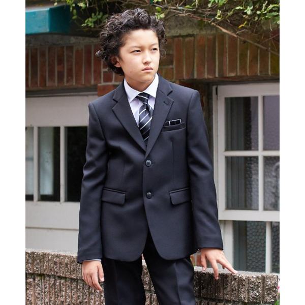 フォーマル 発表会 卒園式 入学式 レジメンタルタイのベーシックスーツセット キッズ 子供服 男の子