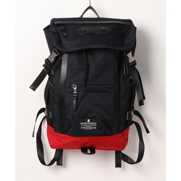 デイバック リュック 「MAKAVELIC」CHASE DOUBLE LINE BACKPACK レ...