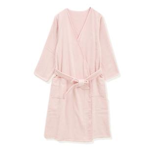 パジャマ ルームウェア 「お風呂上りをもっと快適に」Cotton100％ スフレfineタオル バスローブ レディース
