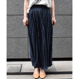 スカート カットソーマキシスカート（短丈）
