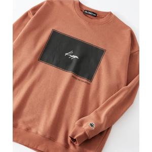 スウェット Kappa / カッパ 別注 筆記体 ロゴ オーバーサイズ スウェット