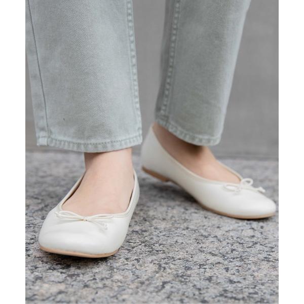 バレエシューズ パンプス フラワーカラーバレエ