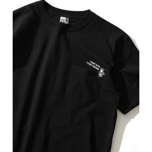 tシャツ Tシャツ WEB限定 CHUMS×FREAK'S STORE/チャムス 別注CAMP WITH CHUMS 刺繍Tシャツ