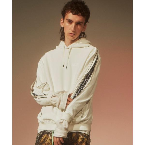 パーカー DRAPE TERRY PULL OVER メンズ