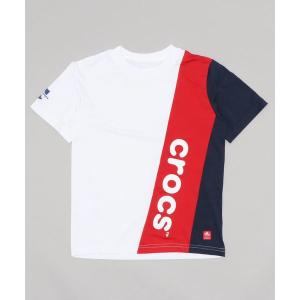 tシャツ Tシャツ 【CROCS/クロックス】キッズロゴプリントTシャツ/半袖 ボーイズ  ガールズ