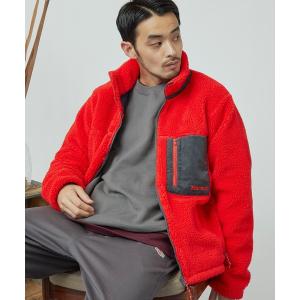 ジャケット ブルゾン メンズ Marmot/マーモット Sheep Fleece Jacket シープフリーススキンジャケット/コーデュロイ切替ボアブ